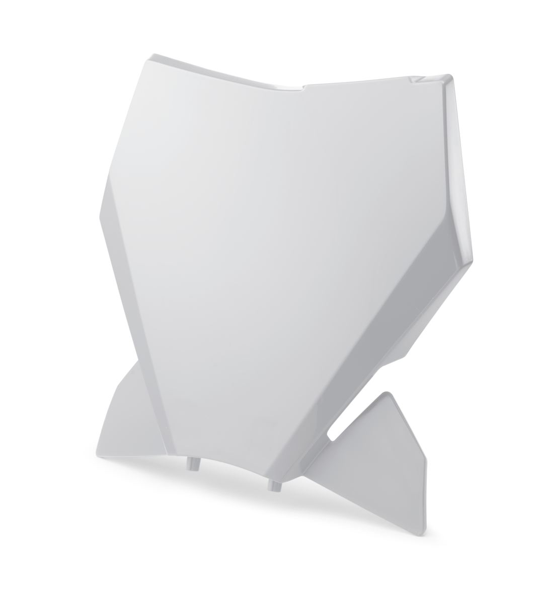 Щиток номерной на эндуро KTM 24г. (рама K10) белый