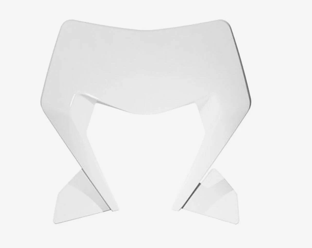 Облицовка фары на эндуро КТМ 24г. (рама К10) белая