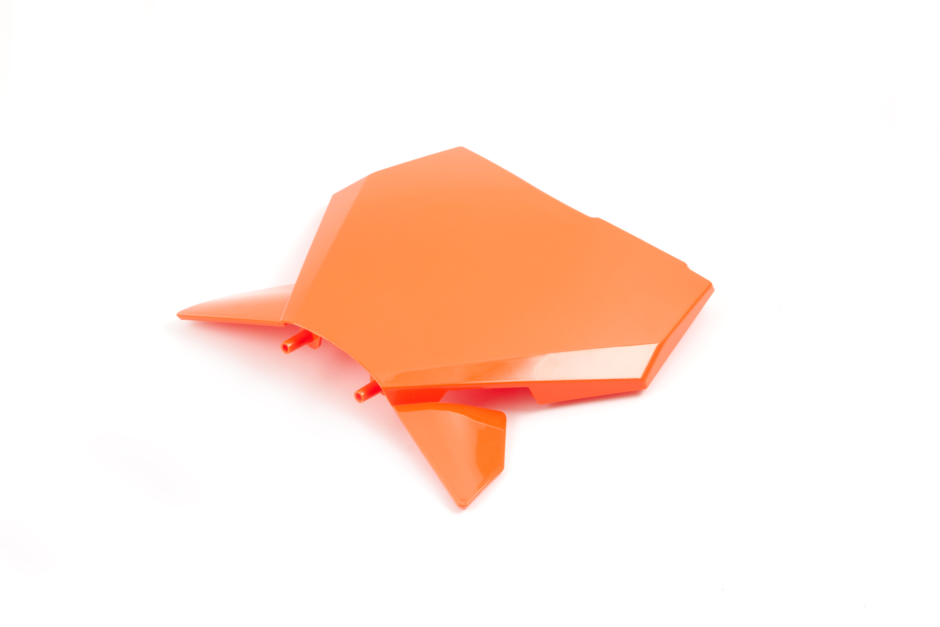 Щиток номерной на эндуро KTM 24г. (рама K10) оранжевый