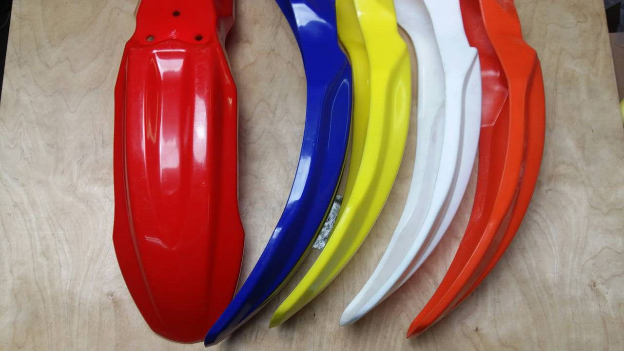 Крыло переднее желтое CRF70