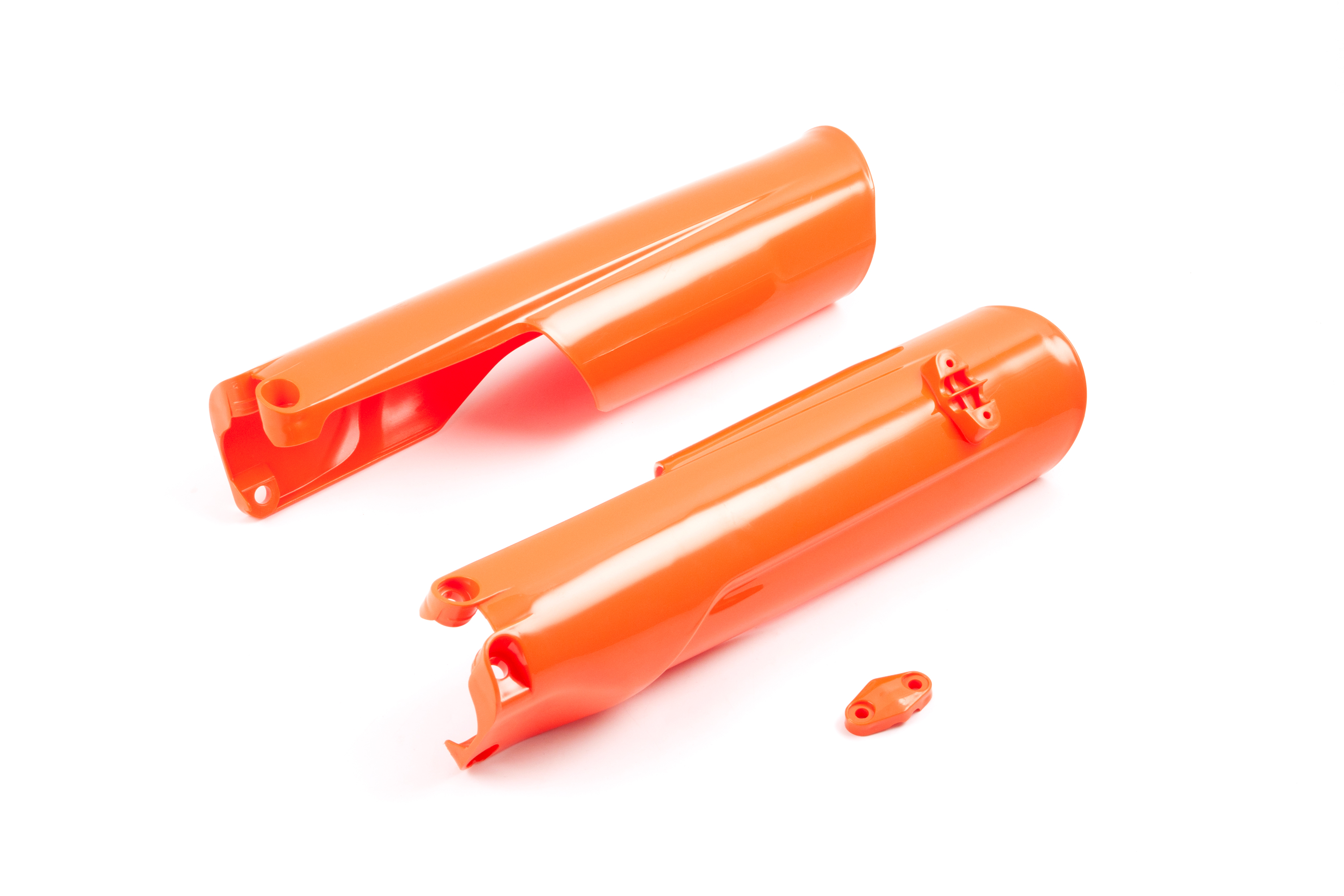 Защита перьев BRZ SX8 (под 48 вилки HTW/WP/MNT, оранжевые)