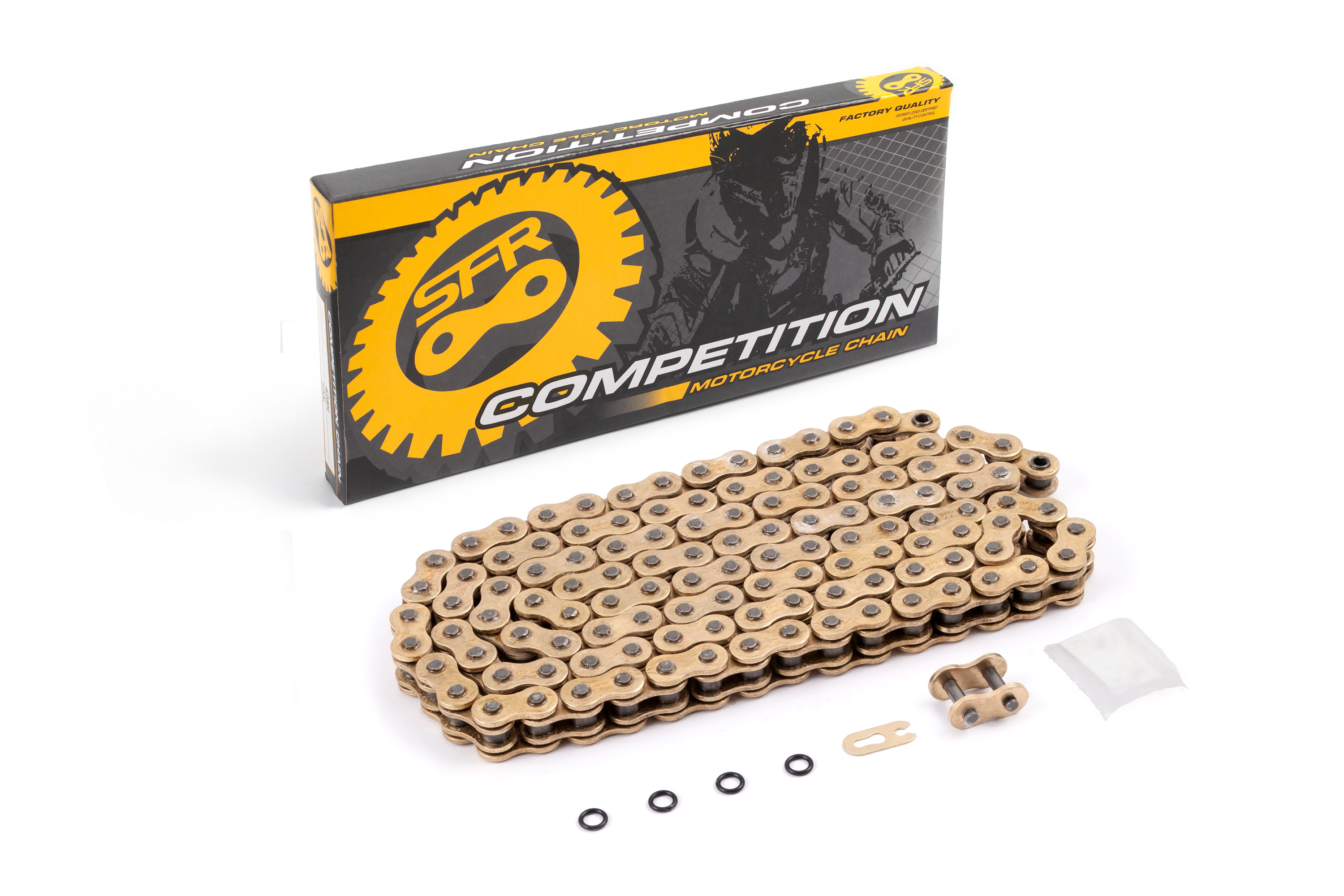 Цепь для мотоцикла 520HO GOLD (120 зв.) SFR