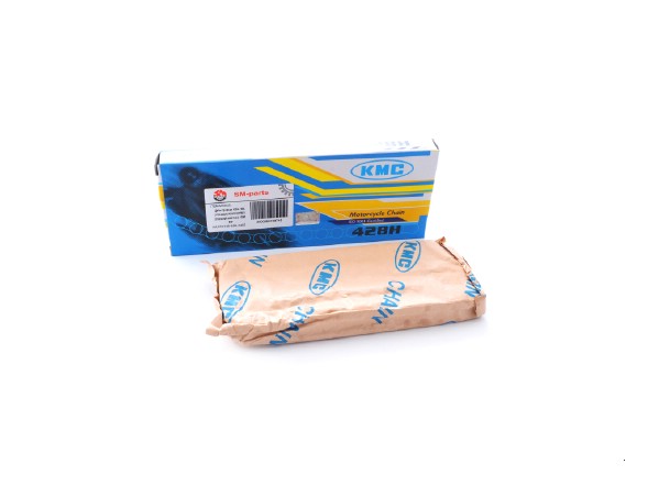 Цепь привода 428H-108L (стандарт) KAYO CRF801 (стальной маятник)  KMC TW