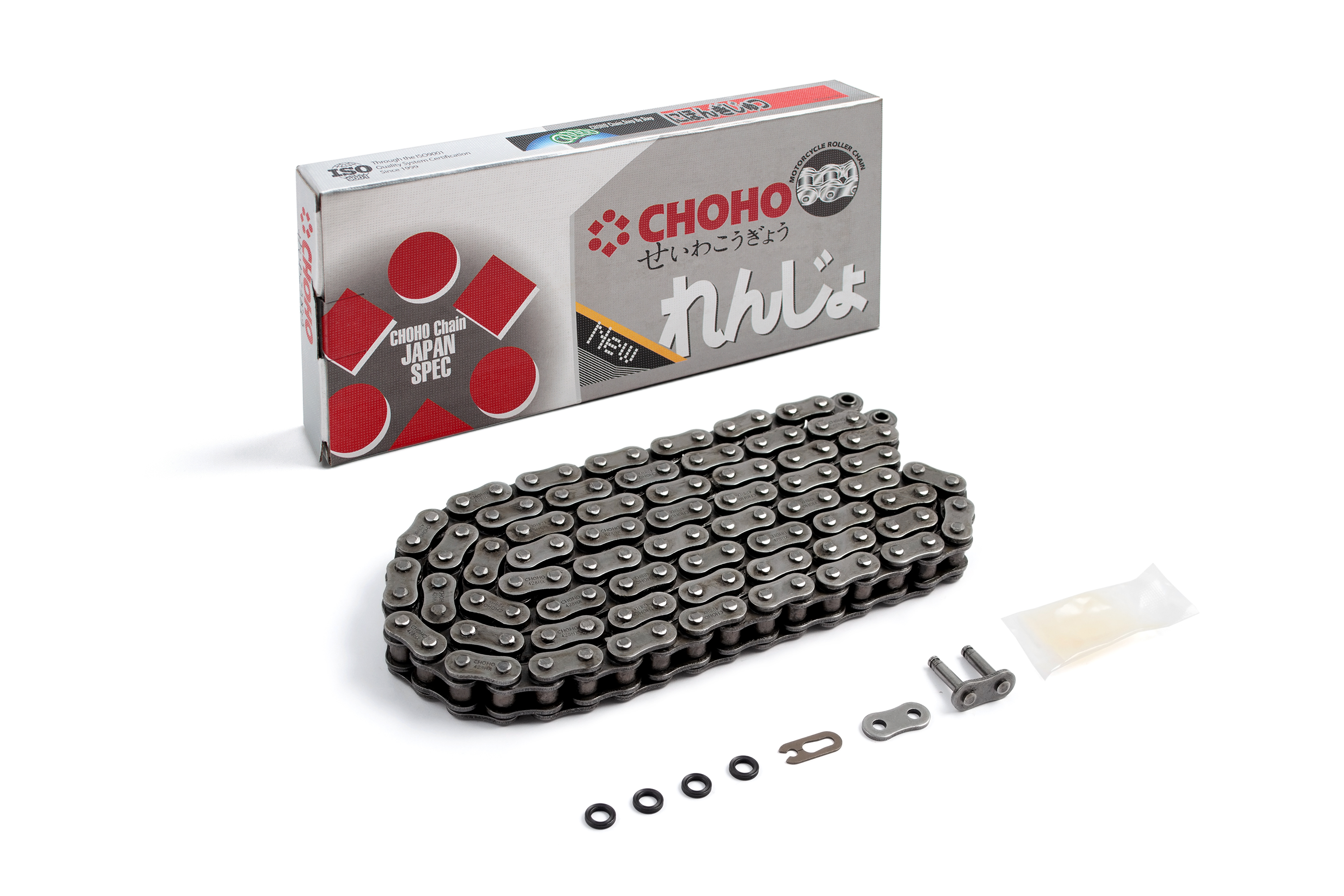 Цепь привода для питбайка и мопеда CHOHO 428HX (124 зв.) CL