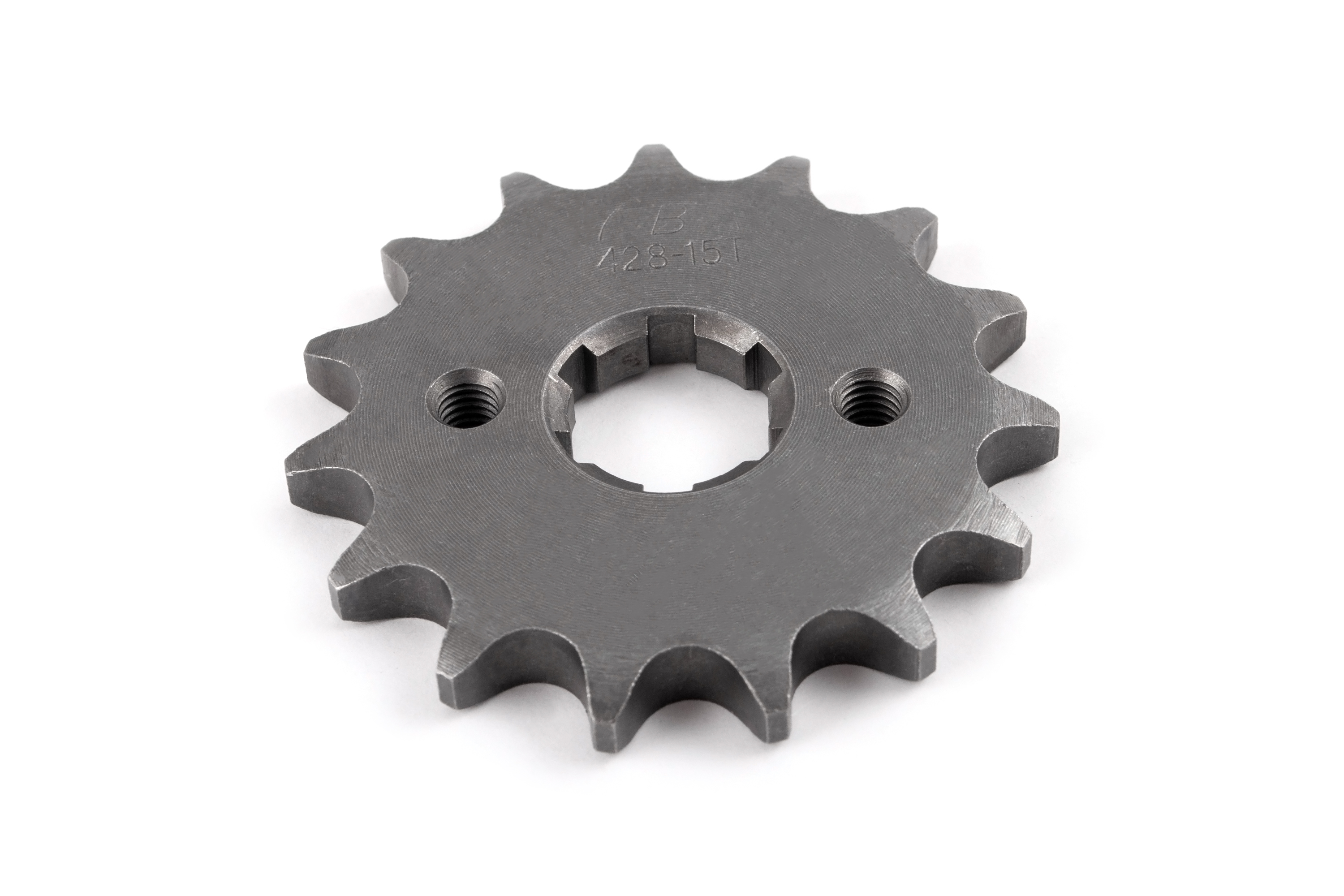 Звезда ведущая для эндуро и питбайка 428-15T 20мм сталь