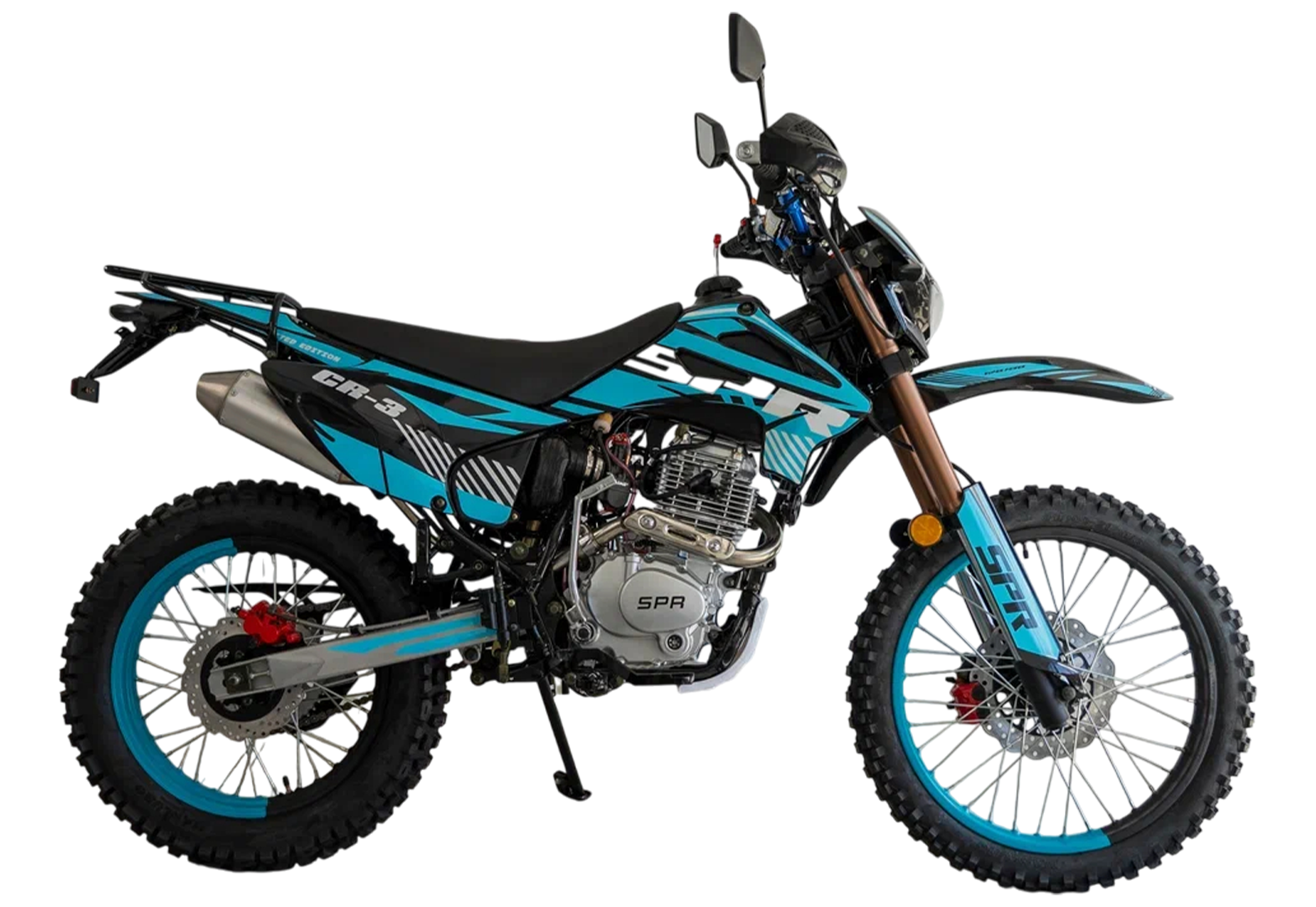 Мотоцикл SPRMOTORS CrossRoad-3 (Синий)