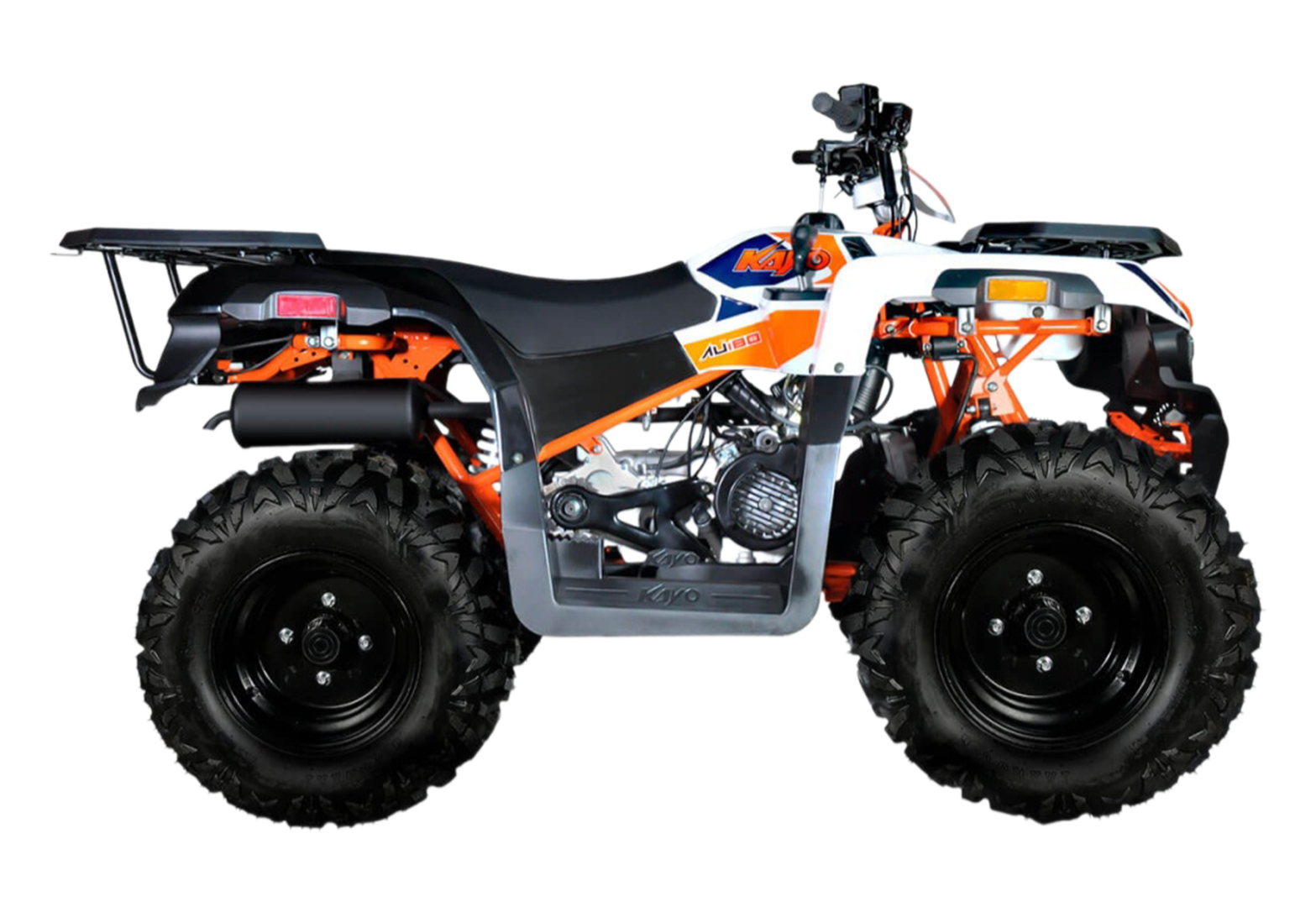 Квадроцикл KAYO AU180 (белый пластик 2022 г.)