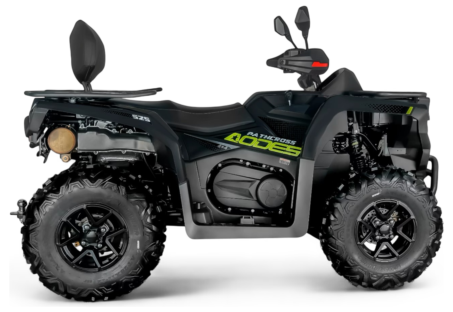 Квадроцикл AODES PATHCROSS 525L 2025, двухместный (Черный)