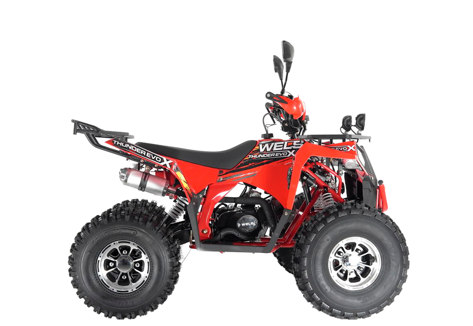 Квадроцикл Wels Thunder EVO X 125 красный