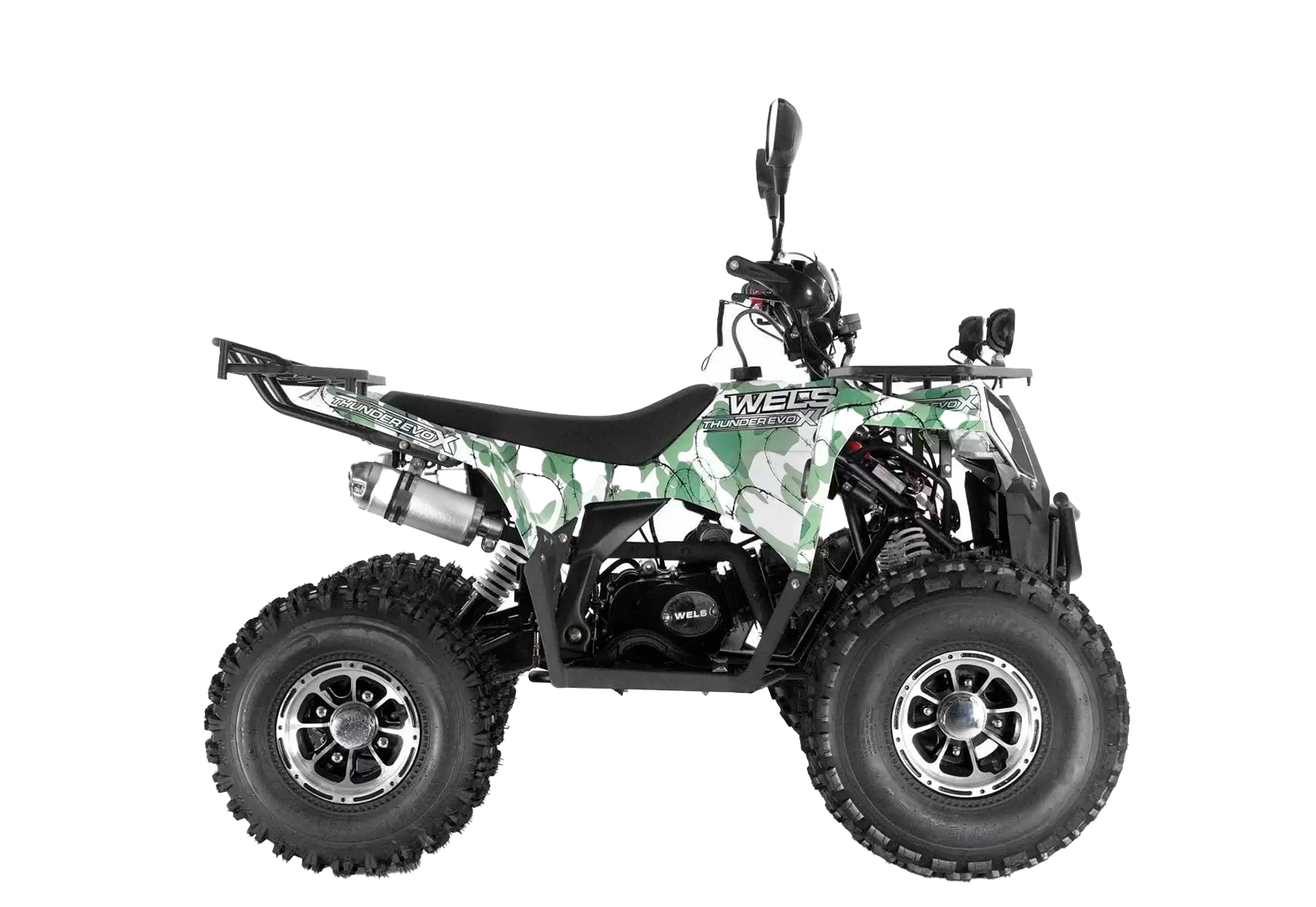 Квадроцикл Wels Thunder EVO X 125 зеленый