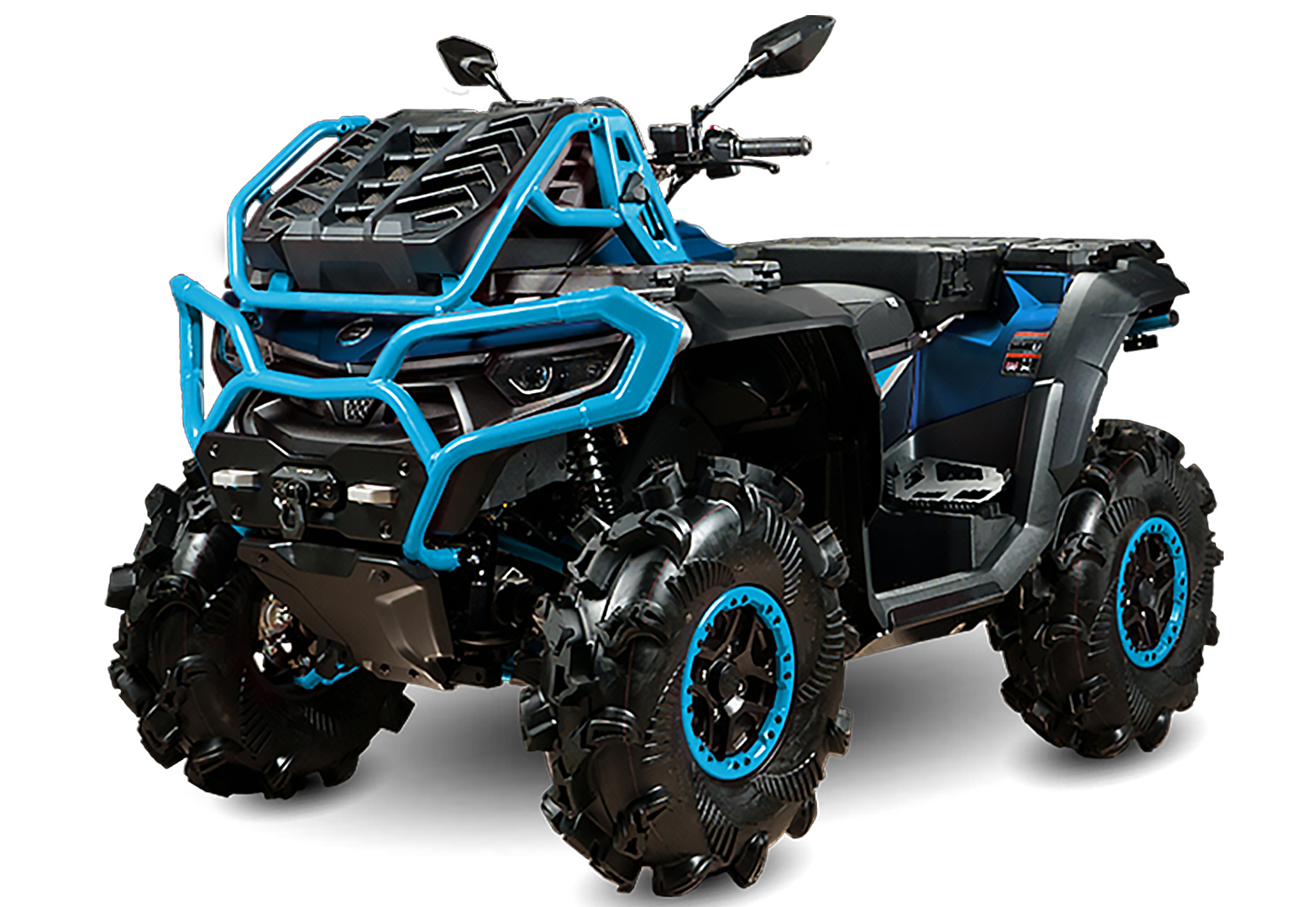 Квадроцкл CFMOTO CFORCE 1000 MV (Для одного) Черно/синий