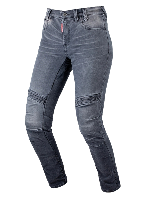 EF56 Мотоджинсы SNAKE LADY жен. CORDURA DENIM Чёрный (31)