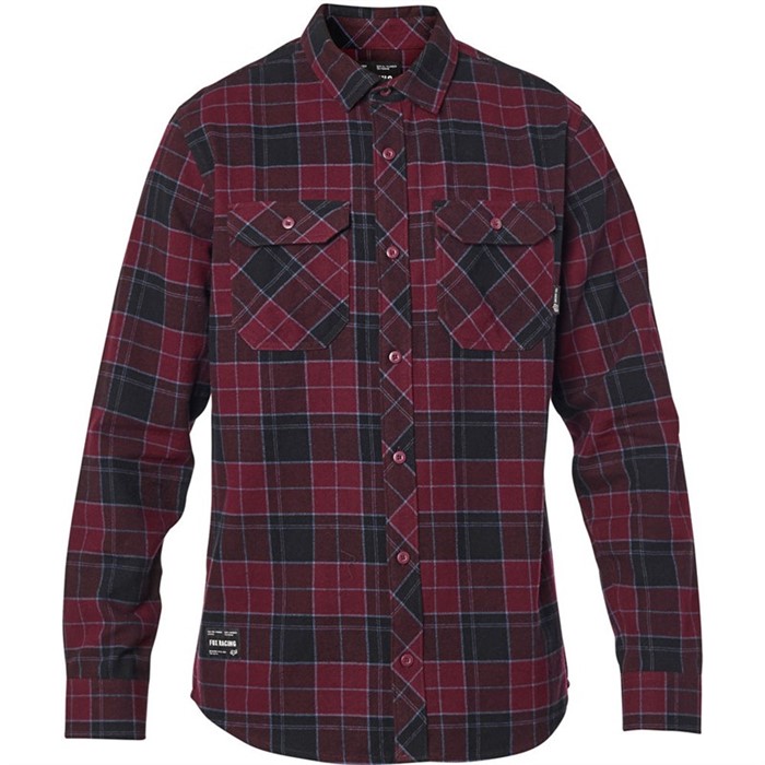 Рубашка Fox Traildust 2.0 Flannel Взрослый, L, бордовый, 2020 (23826-527-L)
