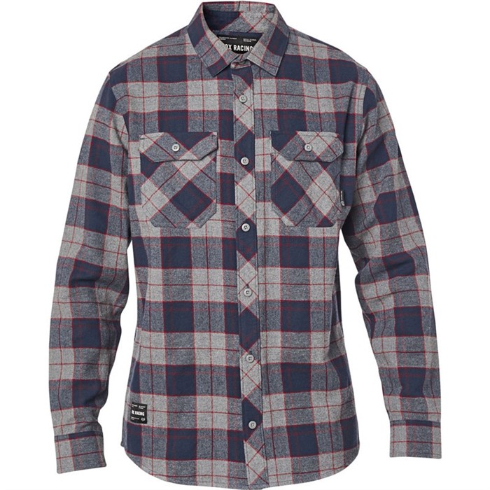 Рубашка Fox Traildust 2.0 Flannel Взрослый, L, серый, 2020 (23826-185-L)