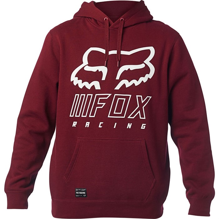 Толстовка Fox Overhaul Po Fleece Взрослый, L, бордовый, 2020 (25959-527-L)