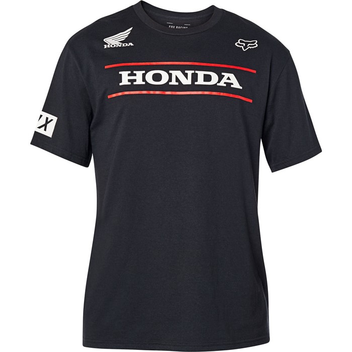 Футболка Fox Honda SS Tee Взрослый, S, черный, 2020 (26017-001-S)