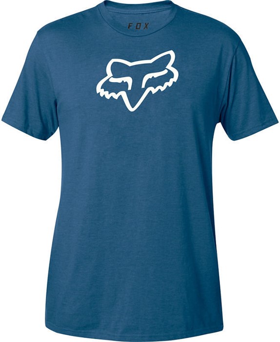 Футболка Fox Legacy Fox Head SS Tee Взрослый, M, синий, 2020 (24577-159-M)