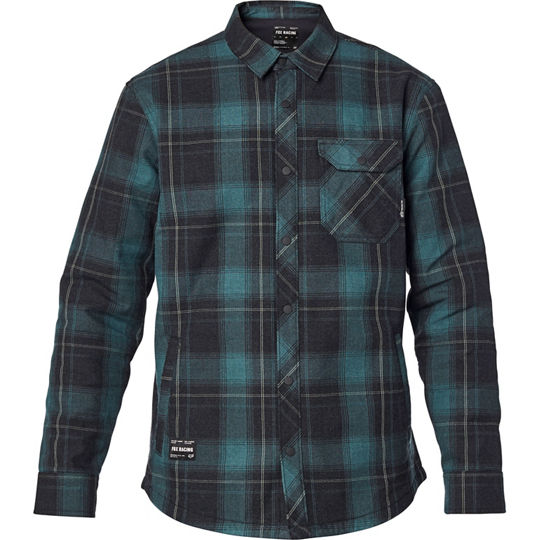 Рубашка Fox Whiplash Lined Work Shirt Emerald L (25965-294-L)