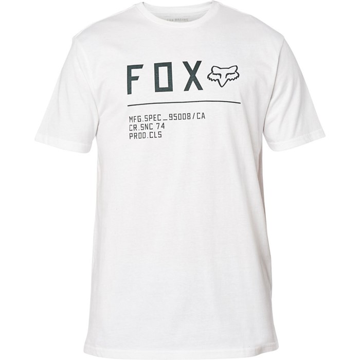 Футболка Fox Non Stop SS Premium Tee Взрослый, L, белый, 2020 (23709-190-L)