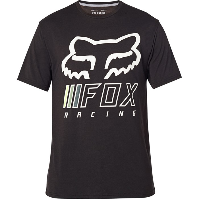 Футболка Fox Overhaul SS Tech Tee Взрослый, M, черный, 2020 (26453-151-M)
