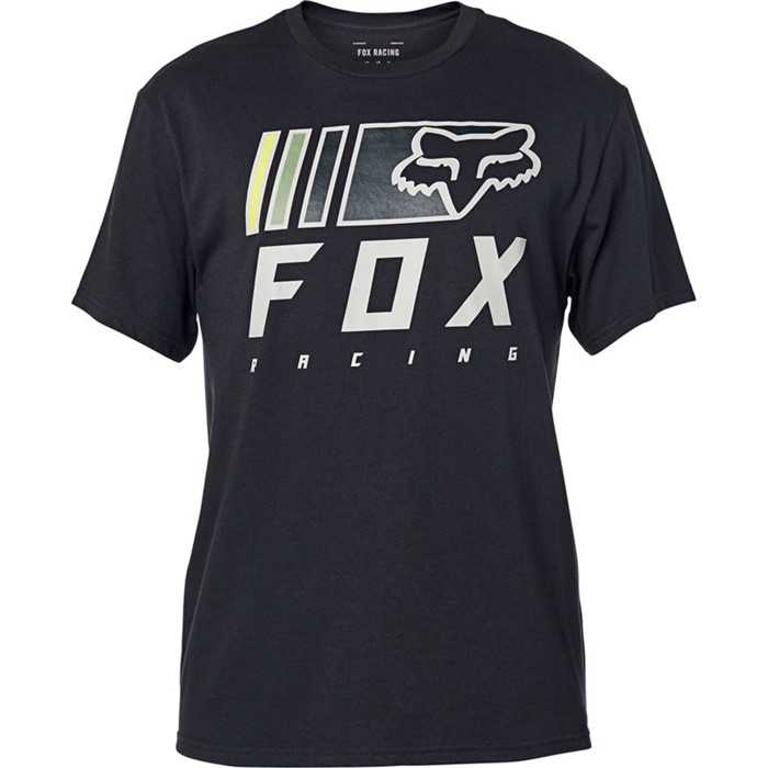 Футболка Fox Overkill SS Tee Взрослый, XL, черный, 2020 (26010-001-XL)