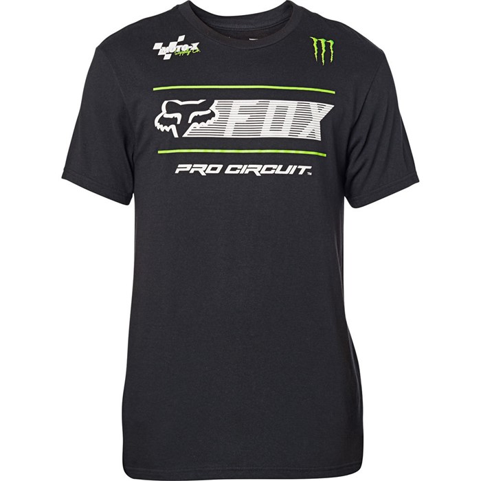 Футболка Fox Pro Circuit SS Tee Взрослый, XL, черный, 2020 (26444-001-XL)