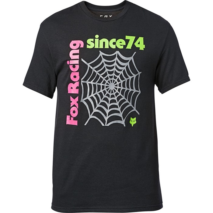 Футболка Fox Venin SS Tee Взрослый, S, черный, 2020 (26158-001-S)