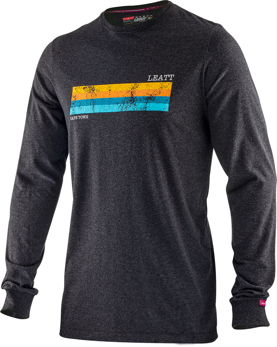 Футболка Leatt Beermat LongSleve Shirt Взрослый, XL, серый, 2021 (5021800243)