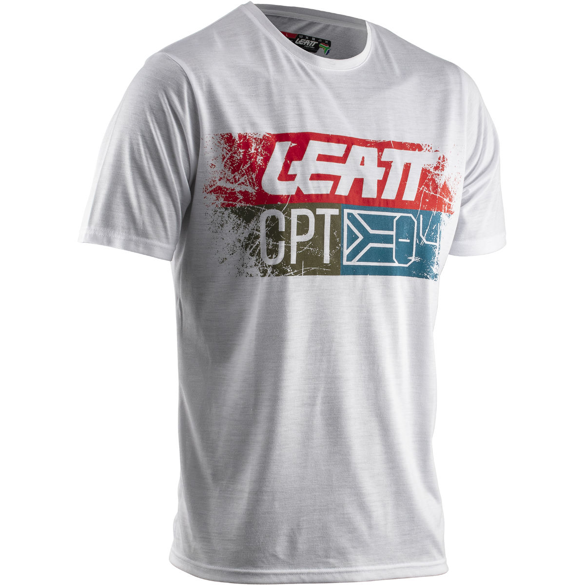 Футболка Leatt Core T-Shirt (2020) Взрослый, S, белый, 2020 (5020004740)