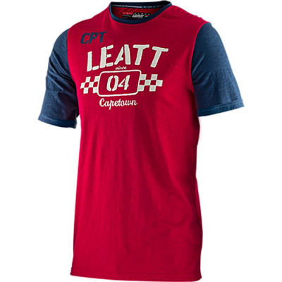 Футболка Leatt Heritage T-Shirt Взрослый, XL, красный, 2021 (5021800303)