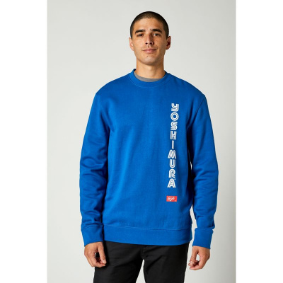 Толстовка Fox Yoshimura Crew Fleece Royal Blue, M, 2021 (26953-159-M)