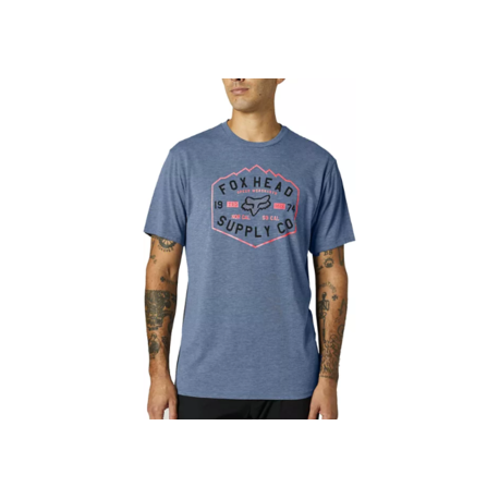 Футболка Fox Backbone SS Tech Tee Matt Blue, M, 2021 (26974-034-M)