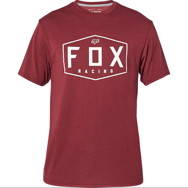 Футболка Fox Crest SS Tech Tee Cranberry, XL, 2020 (25993-527-XL)