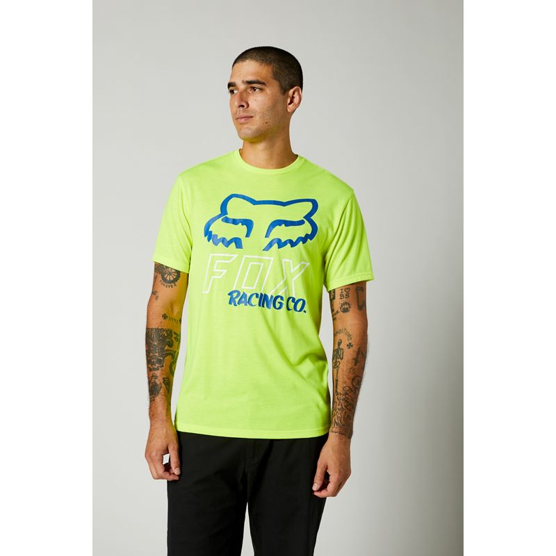 Футболка Fox Hightail SS Tech Tee Flow Yellow, XL, 2021 (26973-130-XL)