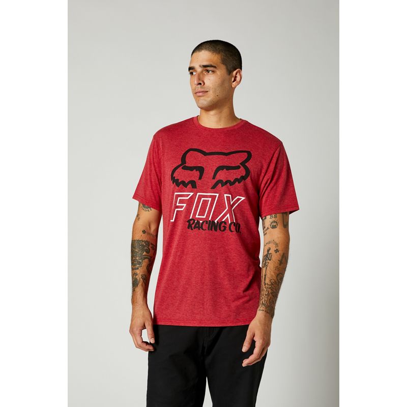 Футболка Fox Hightail SS Tech Tee Chili, XL, 2021 (26973-555-XL)