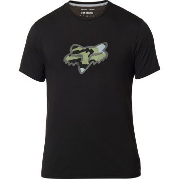 Футболка Fox Predator SS Tech Tee Black, XL, 2020 (24462-001-XL)
