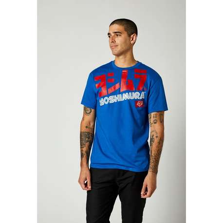 Футболка Fox Yoshimura Oversized SS Tee Royal Blue, L, 2021 (26955-159-L)
