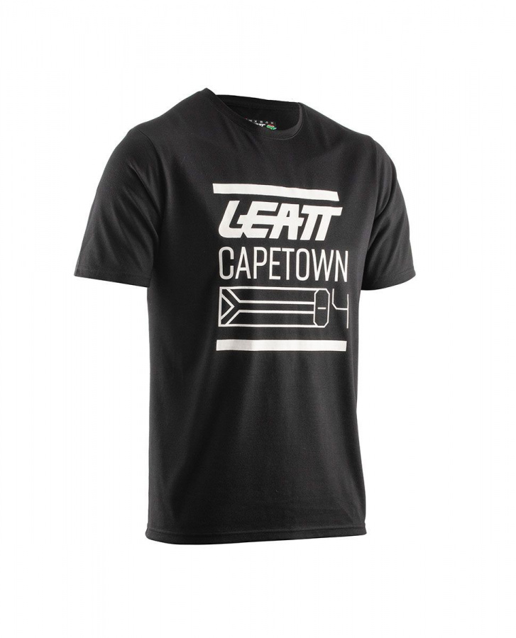 Футболка Leatt Core T-Shirt (2020) Black, XL, 2020 (5020004743)