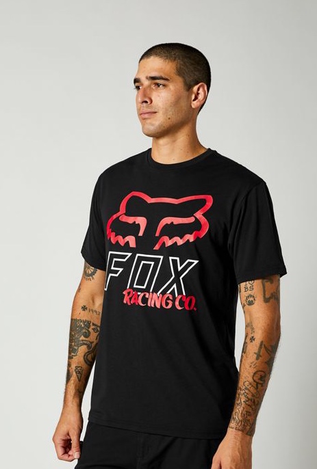 Футболка Fox Flame Head SS Tee 23713-001-L