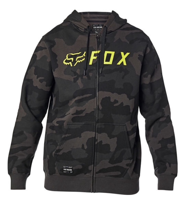 Толстовка Fox Apex Zip Fleece Black Camo XL (26519-247-XL)