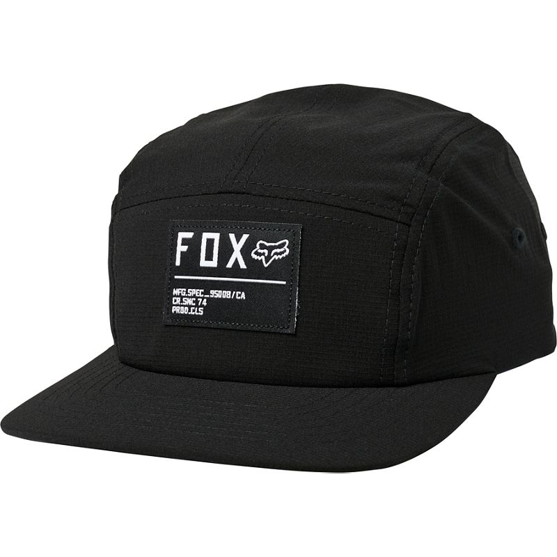 Бейсболка Fox Non Stop 5 Panel Hat Взрослый, OS, черный, 2020 (25202-019-OS)