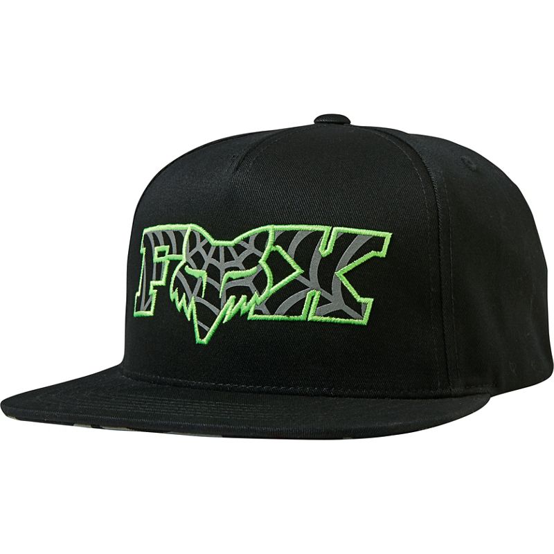 Бейсболка Fox Venin Snapback Hat Взрослый, OS, черный, 2020 (26151-001-OS)
