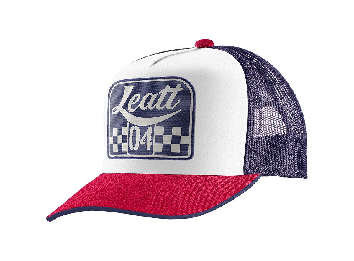 Бейсболка Leatt Heritage Cap Взрослый, OS, синий, 2021 (5021800280)
