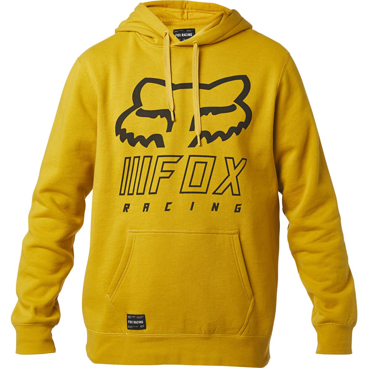 Толстовка Fox Overhaul Po Fleece Mustard XL (25959-440-XL)
