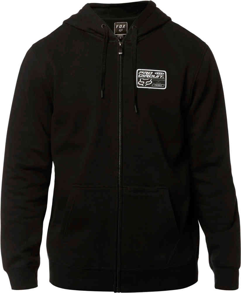 Толстовка Fox Pro Circuit Zip Hoodie Black XXL (26442-001-2X)
