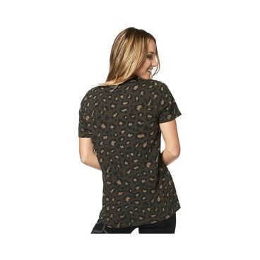 Футболка женская Fox Wild Child Vneck Dirt 23565-117-L
