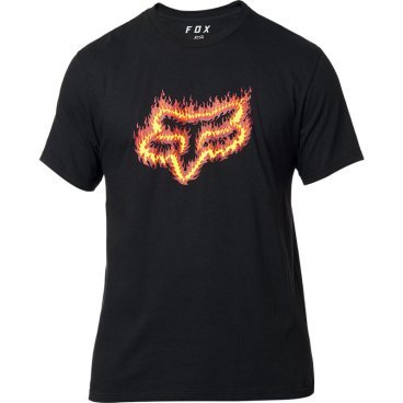 Футболка Fox Flame Head SS Tee Black M (23713-001-M)