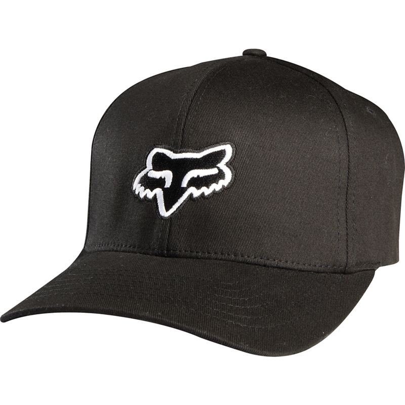 Бейсболка Fox Legacy Flexfit Hat черная, XXL, 2021 (58225-001-2X)
