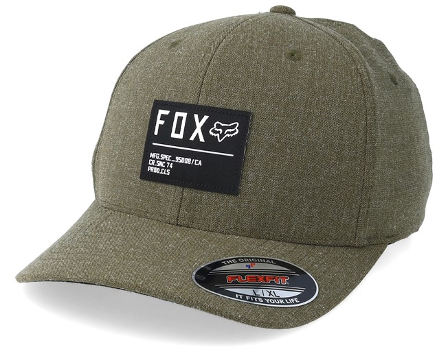 Бейсболка Fox Transposition Flexfit Hat оливковый зеленый, L/XL, 2021 (23688-099-L/XL)
