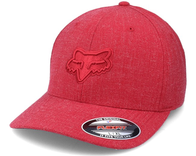 Бейсболка Fox Transposition Flexfit Hat красная, S/M, 2021 (23688-003-S/M)